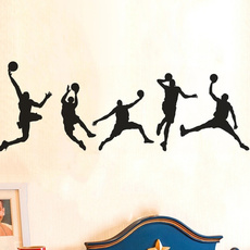 PVC wall stickers, Basketball, Home Decor, Sports & Outdoors
