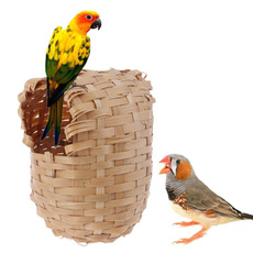 birdhutshelter, Outdoor, bamboobirdhouse, petaccessorie