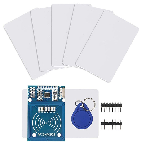 RC522 RF IC Reader Sensor Module with 5pcs Additional S50 Key Card and ...