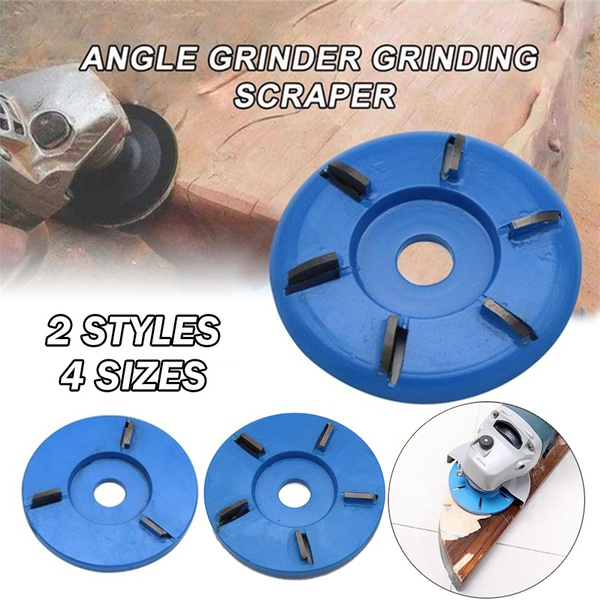 6 Teeth Carving Disc Wood Working Milling Cutter For 16mm Aperture Angle Grinder 