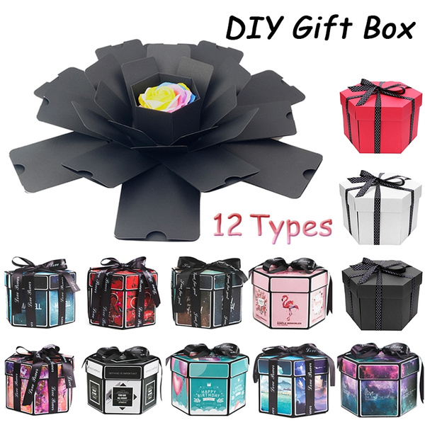 Surprise Explosion Box DIY Scrapbook Photo Album Gift Box