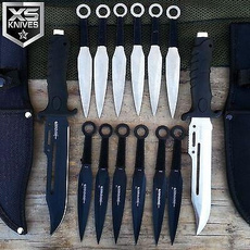 knivesset, throwingknive, fixedblade, Survival