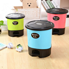 creativelovelylargehouseholdtrash, Kitchen & Dining, plasticstorageboxeswastecanbucketdustbin, bathroomkitchenlivingroomofficepedalbin