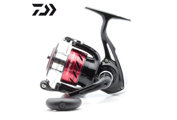 100% Original DAIWA SWEEPFIRE CS Spinning Fishing Reel 1500-5000 Size with  Metail Spool Gear Ratio5.3:1 2BB 2KG-6KG Power for Fishing Reels