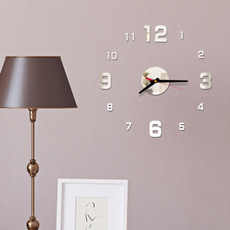 Home Decor, Led Clock, Home & Living, Stickers