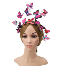 butterfly, womenheadband, Butterflies, hair jewelry