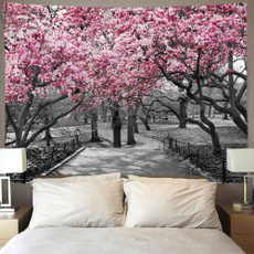 Wall Art, Home Decor, cherryblossom, psychedelictapestry