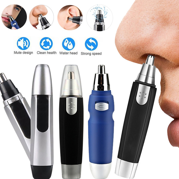 Electric Neck Eyebrow Nose Hair Trimmer Safety Face Care Nose Hair Trimmer  for Men, Shaving Hair Removal Razor Beard Cleaning Machine | Wish