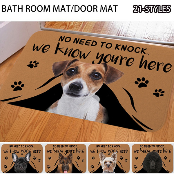 cute dog mats