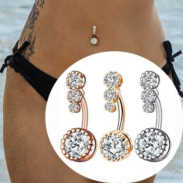 Wish belly hot sale button rings