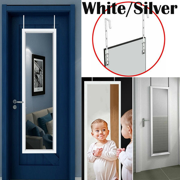 44 Over Door Mirror Full Length Wall Mounted Hang Indoor Home Dressing Wish - How To Hang Mirror On The Door 44 Over Door Mirror Full Length Wall Mounted Hang Indoor Home Dressing Wish - How To Hang Mirror On The Door