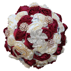 weddingpartyshootingprop, weddingflowerbouquet, Flowers, pearlrhinestone