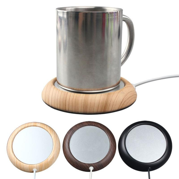 BESTonZON USB Warm Coaster Coasters for Your Car Metal Coffee Cups Warming  Coffee Mug Cradle Warmer Reusable Heating Coaster Desktop Coffee Warmer Mug