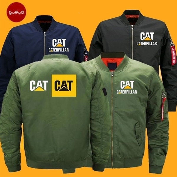 caterpillar bomber jacket