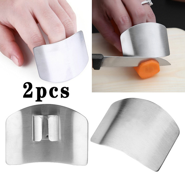 Stainless Steel Kitchen Tool Hand Finger Protector Knife Cut Slice