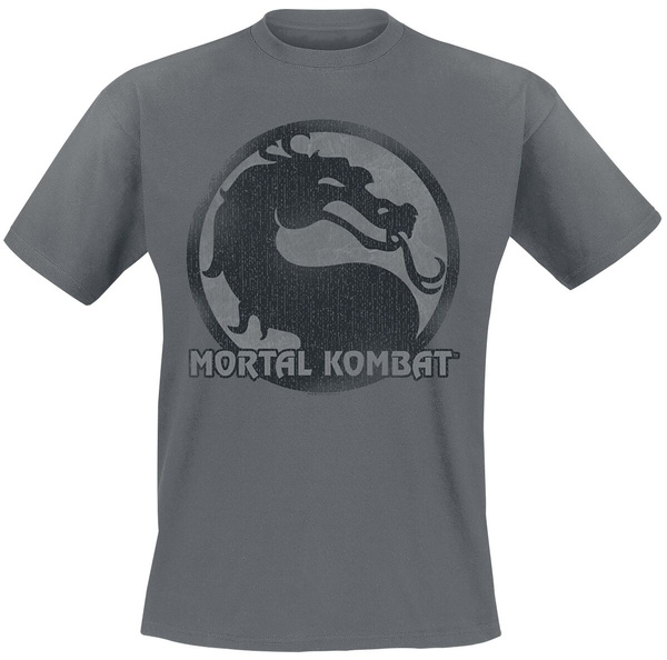 Merchcode T-Shirt Mortal Kombat Logo Tee Black