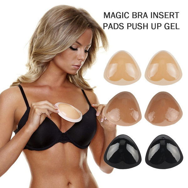 Bra Pad Women's Breast Push Up Pads Swimsuit Accessories Silicone