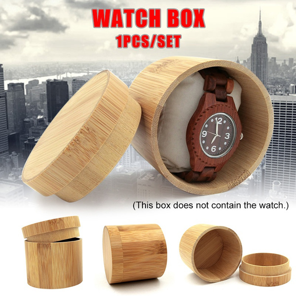 Round on sale watch box