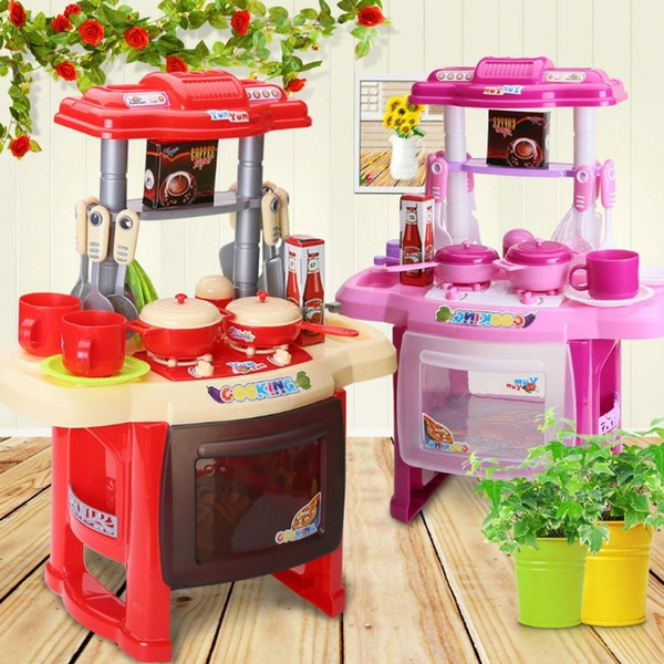 24PCS Childrens Play Kitchen Toy Set Kids Pretend Role Play Plastic   5e0032bc88acf90639e0d365 Large 