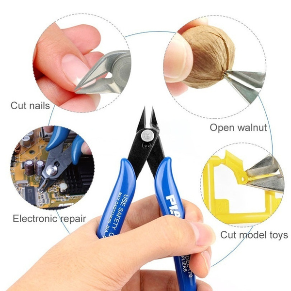 Durable Electrical Wire Cable Cutter Cutting Plier Side Snips Flush Pliers 