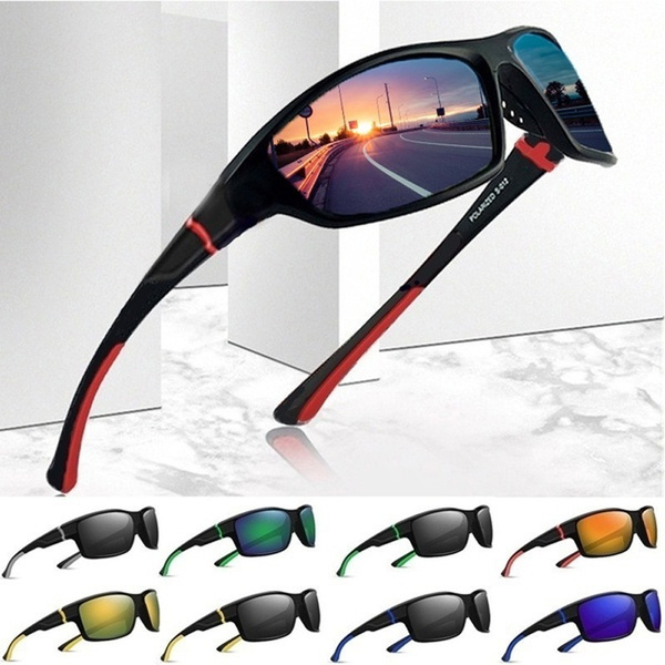 Fashion HD Polarized Sunglasses Men Polarized Riding Cycling Fishing  Sunglasses Outdoor Sports Driving Sunglasses Polarized Glasses