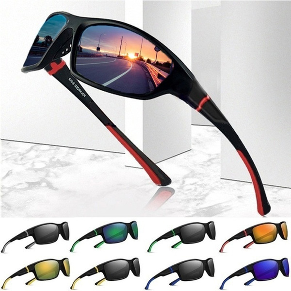 Fashion HD Men Polarized Sunglasses Polarized Riding Cycling Fishing Sunglasses Outdoor Sports Driving Polarized Glasses Sunglasses