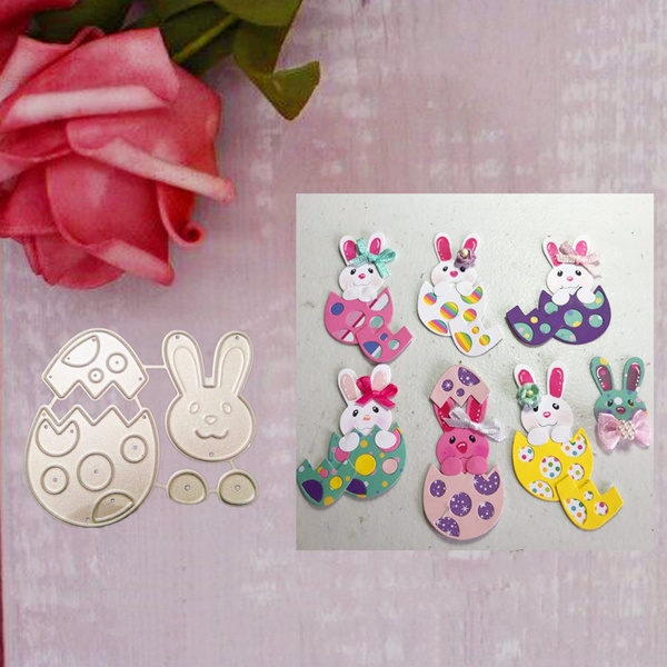 aster Rabbit Egg Metal Cutting Dies Stencil Scrapbooking DIY Album Craft aster Rabbit Egg Metal Cutting Dies Stencil Scrapbooking DIY Album Craft