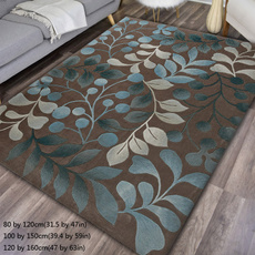 Home Fashion  Contours Botanical Area Rug Carpet For Living Room Bedroom Floor Mat Large Area Rug
