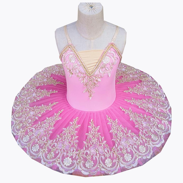 girls pink ballet dress