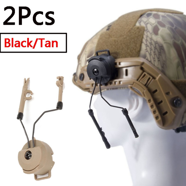 TB998 TAN FMA EX Headset and Helmet Rail Adapter Set GEN2