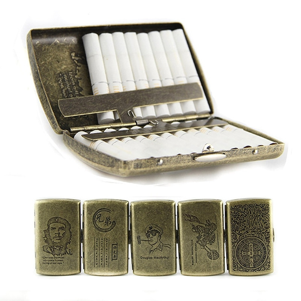 New Metal Cigarette Case Holder Pocket Box Storage Container For IQOS  Vaporizer Mini Cigarette Holder