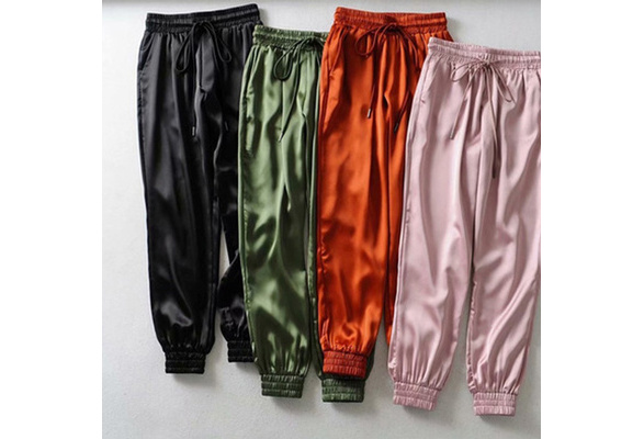 Silk Laundry Velvet Track Pants - Oasis | Garmentory