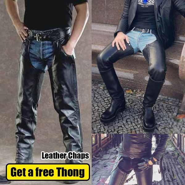 leather chaps pants