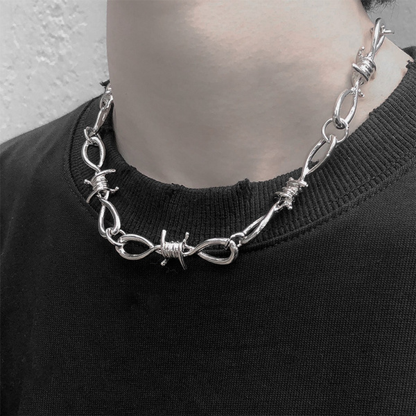 Osbourne's Black Cross Pendant Necklace by Alchemy Gothic