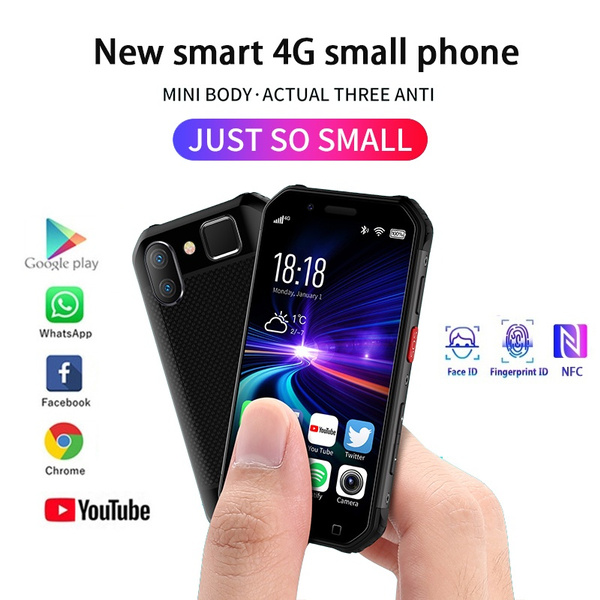 SOYES S10 4G Mini Small Rugged Phone 3GB 32GB Android 6.0 PTT
