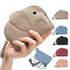 Mini, cute, coin purse, leather