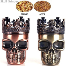 King, grinder, skull, tobacco