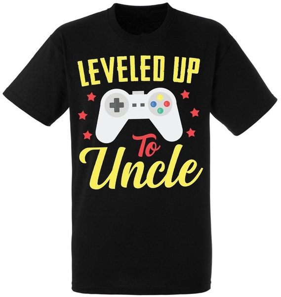 New Uncle Tees Leveled Up Uncle Tshirts Leveled Up to UNCLE Short Sleeve Tee