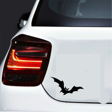 Car Sticker, Bat, Flying, art