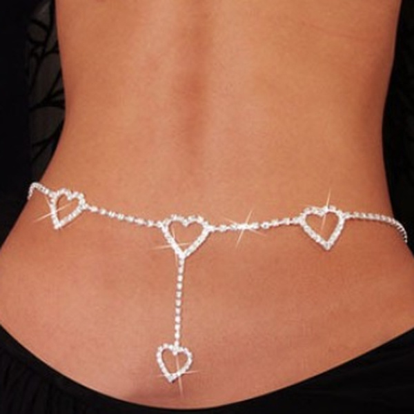 heart waist chain