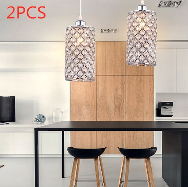 Modern Crystal Chandelier Pendant Light Ceiling Lamps Hanging Loft For Kitchen Dining Table Lamp Restaurant Indoor Lighting Fixtures Wish Modern Crystal Chandelier Pendant Light, Dining Table Crystal Pendant Light