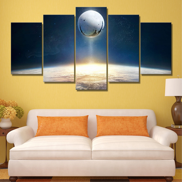Canvas Hd Print Poster Wall Art No Framework 5 Pieces Destiny Painting For Living Room Pictures Home Decor Wish