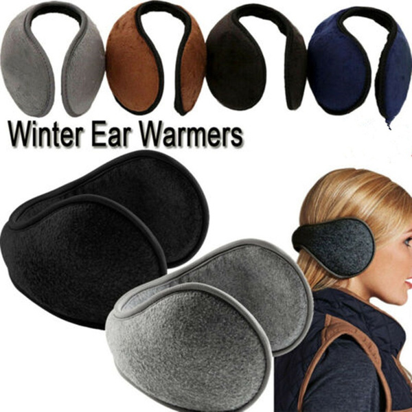 Ear Muffs Winter Women Men Ear Warmers Fleece Plush Earmuffs