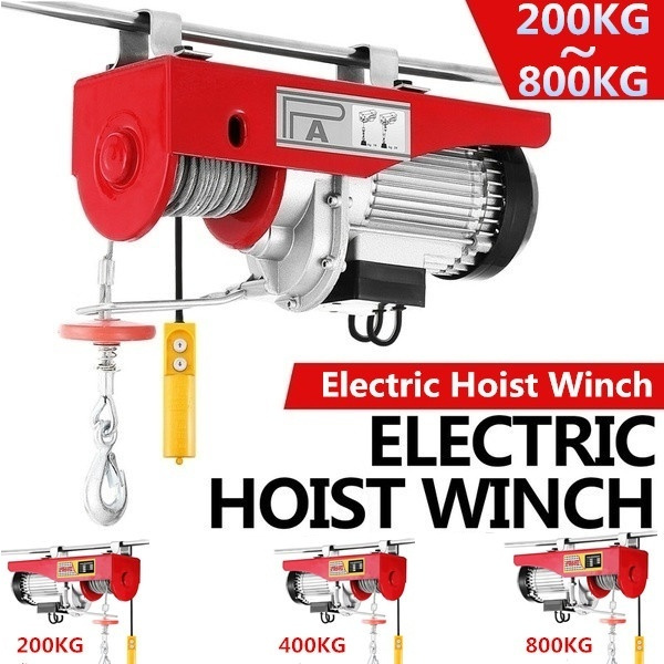 Lift Electric Hoist 800KG, Electric Hoist 220V, Remote Control