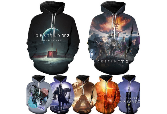 Top Game Destiny 2 3D Print Hoodie Fashion Men s and Women s 3D Print Sweatshirt Autumn and Winter Tops Destiny 2 Harajuku Pullover Casual Sweater Wish