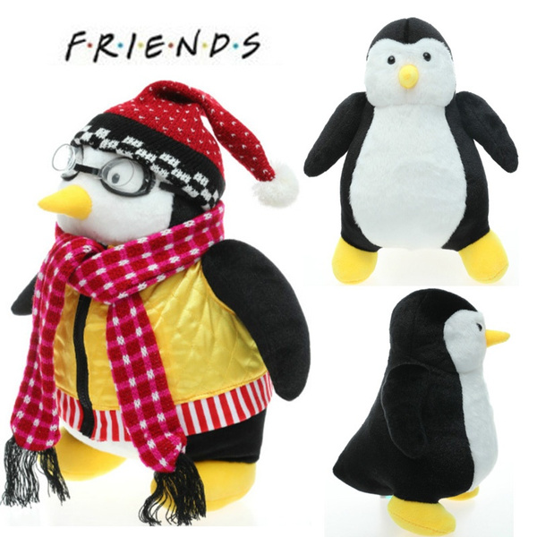 Cute TV Series Friends Joey's Friend Hugsy Penguin Stuffed Plush Toy Doll Gift