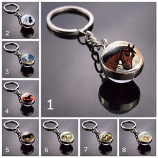 brown, horse, Key Chain, Jewelry