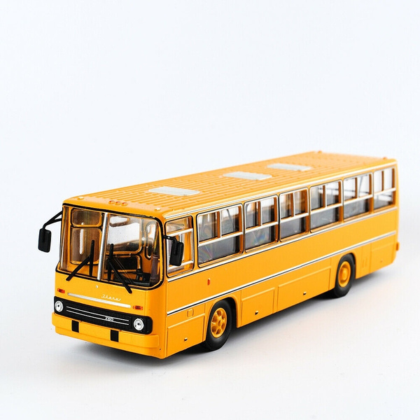 1:43 união soviética lenda ônibus Ikarus-260.06 modelo fundido escala metal  original brinquedo veículo para