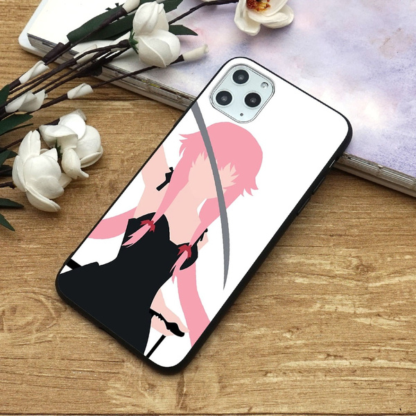 Gasai Yuno Mirai Nikki Future Diary pattern phone case for