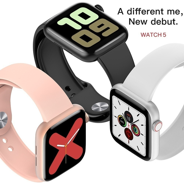 Neue Iwo 13 Smartwatch 1 1 44mm Watch 5 W75m W75 Unterstutzung Blutsauerstoff Ekg Blutdruck Herzfrequenz Messgerat Smartwatch Wish